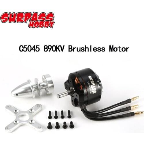C5045 9T 5045 890KV Brushless Motor for Airpalne Aircraft Multicopters RC Plane Helicopter