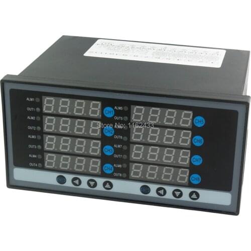 XMT-JK8 160*80mm 8 ways 8 PIDs digital temperature controller