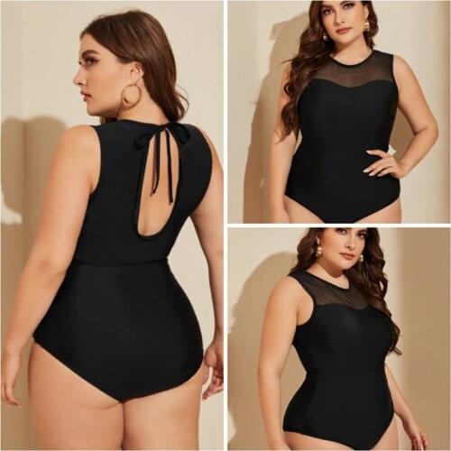 Черные слитные купальники FaBo China At AliExpress