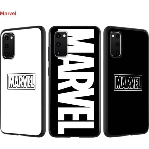 Marvel Logo For Samsung Galaxy A01 A11 A12 A22 A21S A31 A41 A42 A51 A71 A32 A52 A72 A02S Soft Phone Case