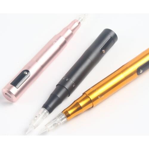 New Arrival digital Wireless permanent makeup machine 5 speed adjustable recharged tattoo machine gun for eyebrow tattoo pen