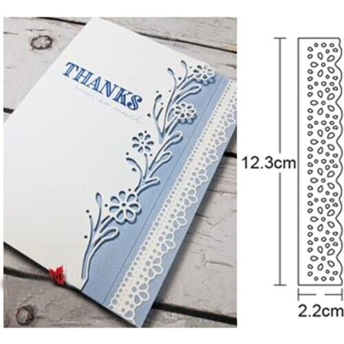 Metal Die Cut mold flower stripe frame Scrapbooking decor Craft Cutting Dies Stencil Embossing Paper Cards die mould