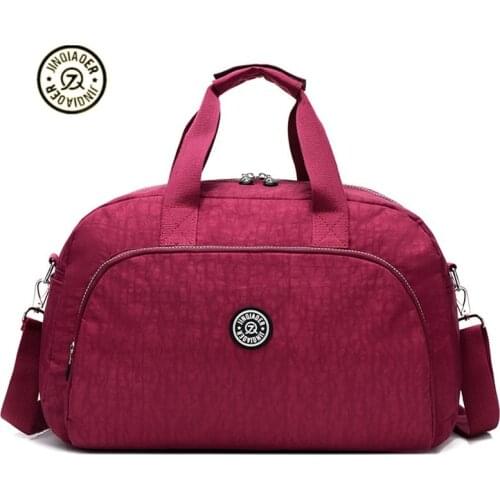 NEW nylon Womens bags traveling duffel bag fashion luggage womens handbags Travel Women bag on wheels Travel bags