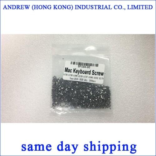 Original A1706 A1708 A1989 A2159 A1707 A1990 A1932 A2179 Keyboard Screws For Macbook Pro Air Retina Keyboard Screws