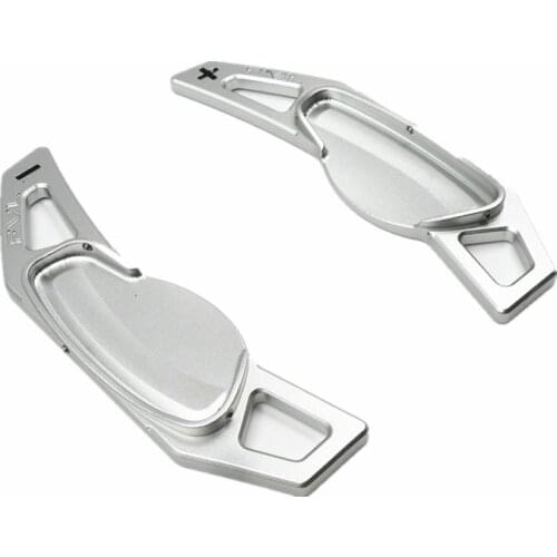 2PCS For benz smart 451 453 fortwo forfour car steering wheel shift paddles Aluminum alloy car styling accessories