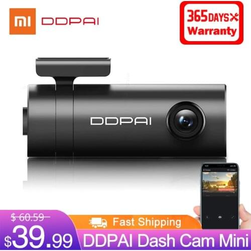 Xiaomi DDPAI Dash Cam Mini 1080P HD DVR Hidden Car Camera Android Wifi Auto Drive Vehicle Video Recroder Parking Monitor