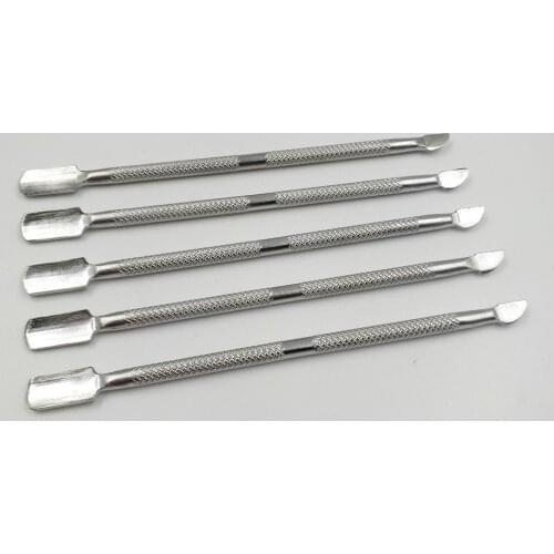 1 Pc leather leather hand tools on stainless steel double glue stick glue stick double head glue stick tool DIY leather