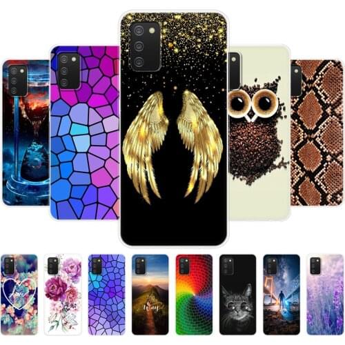 For Samsung A02s Case 6.5 inch Back Phone Cover For Samsung Galaxy A02s GalaxyA02s A 02s SM-A025F a025 Soft Silicon Tpu Coque