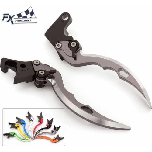 CNC Knife Blade Motorcycle Brake Clutch Levers Adjustable Brake Clutch For Yamaha FZ6-N FZ6-S FZ6N 2004 - 2010 2005 2006 2007