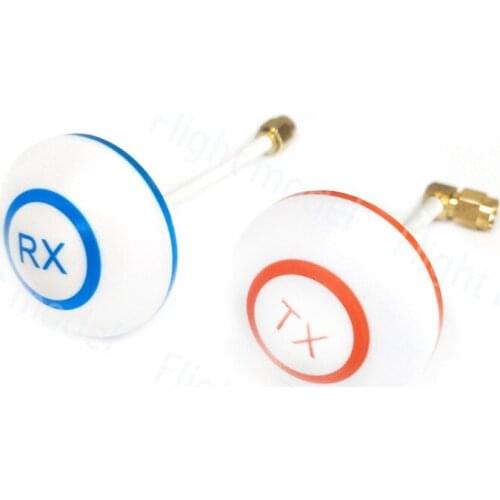 1 Pair 5.8G Mushroom Antenna Circular Polarized For 5.8 GHz Bifrequency FPV TX RX SMA Aerial RC