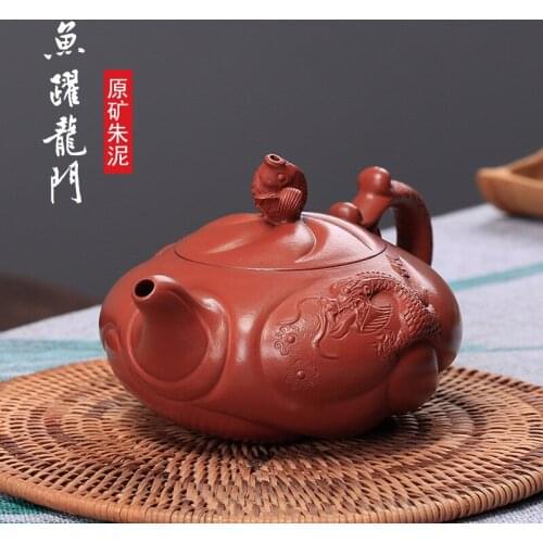 Yixing recommended undressed ore mud zhu leap pot of manual teapot tea set on a commission basis