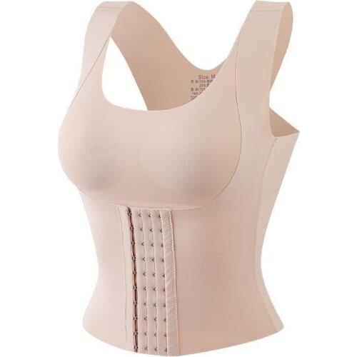 Thai Latex Bustier Corset Seamless Women New Adjustable Sports Bra Waist Trainer Shapewear Slimming Belt Tummy Shaper Underwear