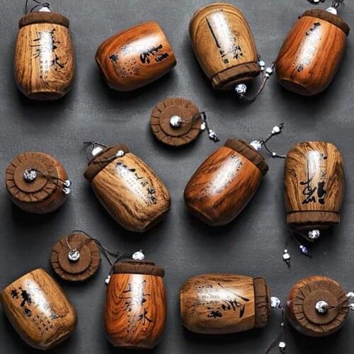 Small Purple Clay Storage Tank Ceramic Wood Grain Sealed Cans Portable Travel Mini Canister Spice Jar Home Tea Caddy with Lid