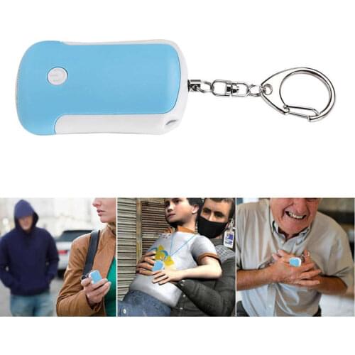 Multifunctional Security Personal Alarm Elder Women Emergency Protection Alarm With LED Light Dressing Aids v