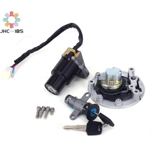 Motorcycle Ignition Switch Fuel Gas Cap Seat Lock Key Set For YAMAHA TZR125 TZM150 TZR150 TDM850