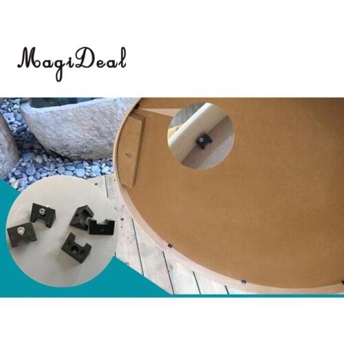 Frame Picture Photo Backboard Turn Button Fasteners- Small Turn Button with 4mm Hole - 100 Pack - Picture Hanging Solutions