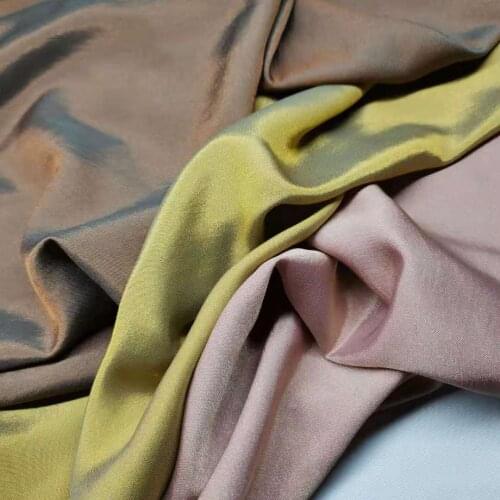 Cosplay Chiffon Dress Fabric Shiny Bronzing Material Jacket Trousers Poly Craft Tissue