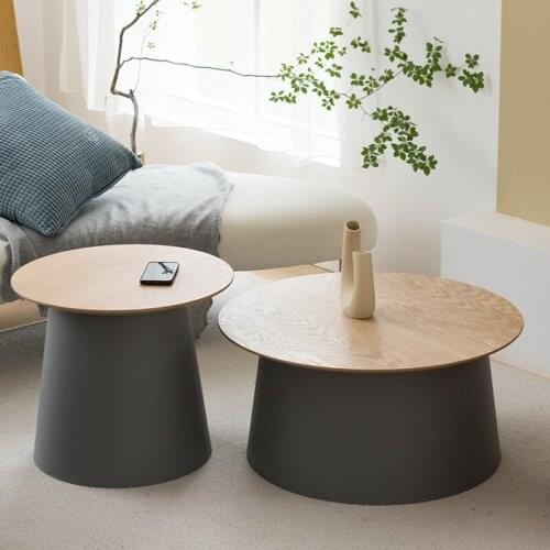 Modern Wooden Coffee Tables Living Room Coffe Table Minimalist Round Coffee Table Creative Sofa Side Table Living Room Furniture