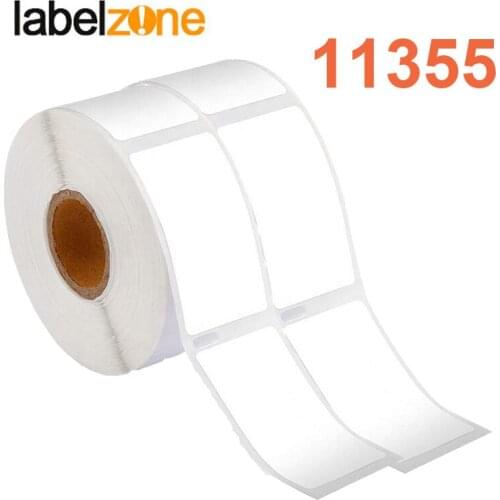 2 Roll/500pcs 11355 Label 19mm*51mm Thermal Paper Compatible for Dymo LabelWriter 400 450 450Turbo Printer SLP 440 450