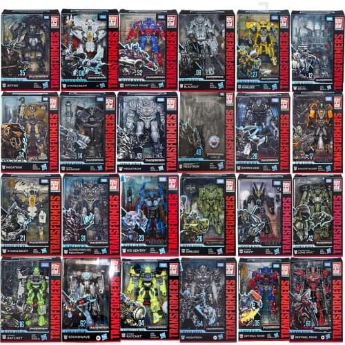 Hasbro Transformers Studio Series SS Series Megatron Bumblebee Ratchet Optimus Prime Starscream Lronhide Bolide Transformer Toys