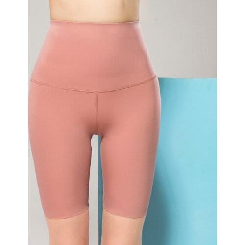 Women Yoga Shorts Outdoor Exercise Shark Skin Short High Elastic Gym Leggings quick-drying Solid Color Female Soft Wear Short