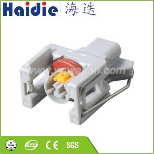 Free shipping 5sets 2pin Auto Electri wire harness plug plasticAir pump wiring harness plug connector 240PC024S8014 1743486-3