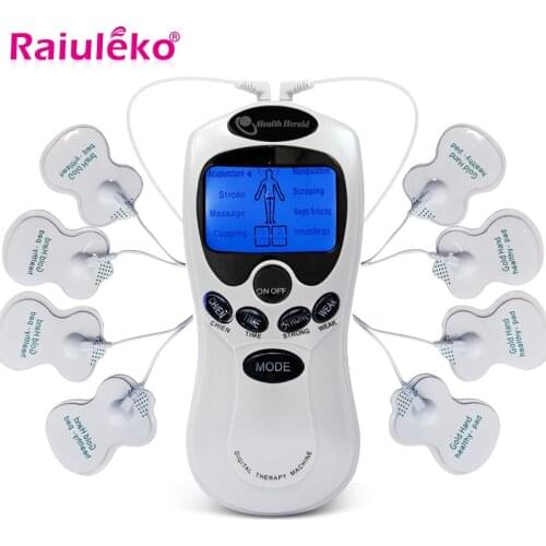8 Modes Digital Therapy Machine Physiotherapy Massage Body Slimming Pulse Massage Ador Electronic Acupuncture Massage Electrode