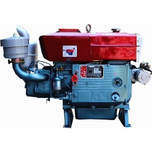 Electric start two wheels walking tractors Diesel engine Single-cylinder water-cooled 15hp walking tractors starter engine