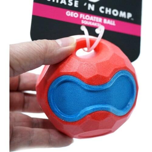 Caitec Dog Toys Squeaky Ball Suitable for Medium to Large Dogs Floatable Light and Strong