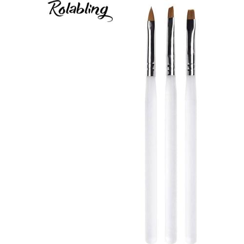 Nail Brush 3pcs/set Acrylic Brush Nail Art Pen Prfessional Painting Drawing Pen New Arrival Fashion Manicure Phototherapy Tools