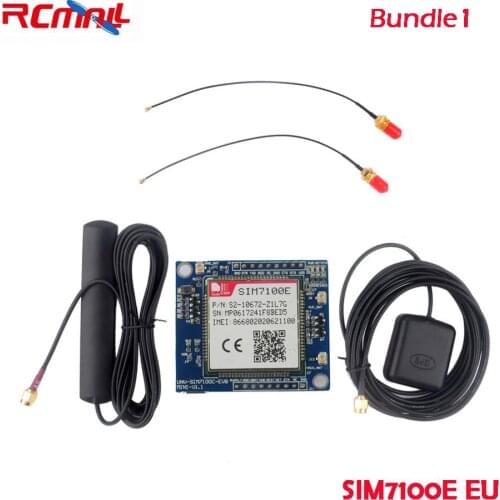 RCmall SIM7100E/SIM7100A 4G Development Board for Arduino Raspberry Pi 5-18V Android Linux Windows FZ2846-EU FZ2846-US