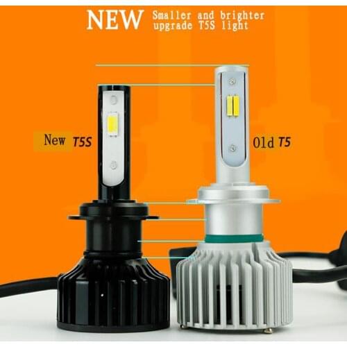 Three-color temperature car LED headlight bulb h7 modified super bright spotlight h4 far and near one h11 9005 h1 headlight