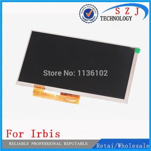 New 7'' inch LCD Display Matrix For Irbis TZ51 TZ50 TZ52 TZ53 3G TABLET WJWS070110A LCD Display Screen Free Shipping 30pin