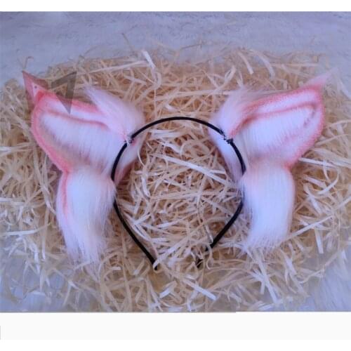 New Original Designing Pink Butterfly Printing Hairhoop Headband Hand-Made Work Costume Accessories Custom Made