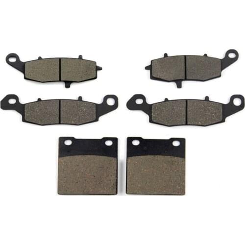 SOMMET Motorcycle Front + Rear Brake Pads Disks for Suzuki GSF600 (00-04) Y/K Naked Bandit S/K Faired Bandit GSF 600 LT229-231