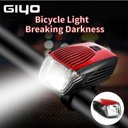 GYIO Bicycle Light Waterproof IPX5 Rechargeable Bike Front Head Light LED Flash Cycling Safety Warning Lamp Bike Rear Tail Light