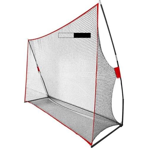 Golf Practice Hitting Polyester Net Portable Swing Golf Cage Detachable Indoor Outdoor Training Accessories With Bag
