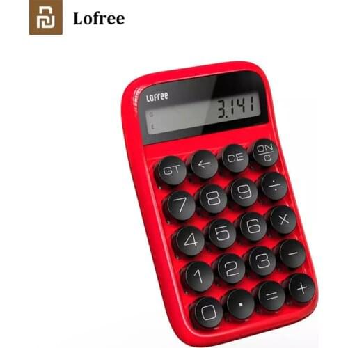 Youpin Lofree Candy Bean Calculator Portable Mini 10 Bits LCD Screen Calculator For School Exam Office Business Stationery