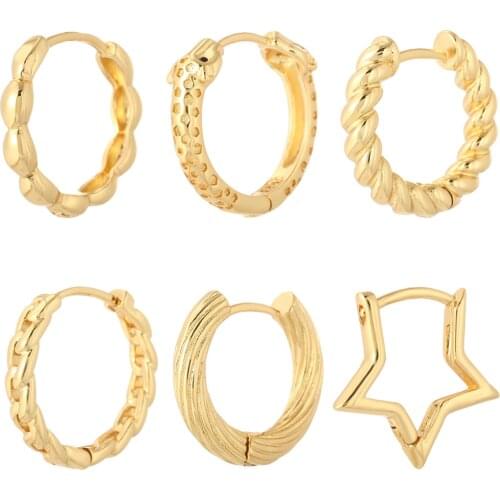 Gold Round Hoop Earrings for Women Animals Snake Dangle Korean Fashion Earrings Boho Goth Trendy Hip Hop Punk 2021 Trend Copper