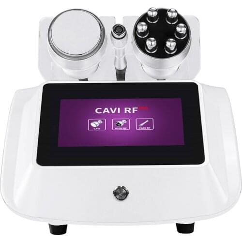 New Arrival 3 In 1 Ultrasonic 40K Cavitation RF Machine Radio Frequency Face Skin Lift Body Slimming Fat Burner Weight Lose