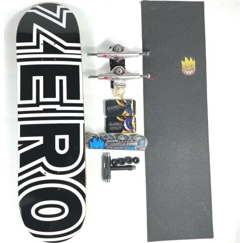 Zero 7-Layer Canadian Color Maple High Professional Skateboard Double Rocker Multi-Size 7.75 7.8 8.0 8.125 8.25/8.375/8.5 Inch