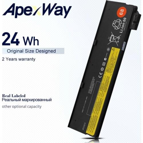 Laptop Battery for Lenovo Thinkpad X240 X250 X260 X270 X240S X250S T450 T440 T450S T470P L450 L470 T460 T550 T560 11.4V 24Wh