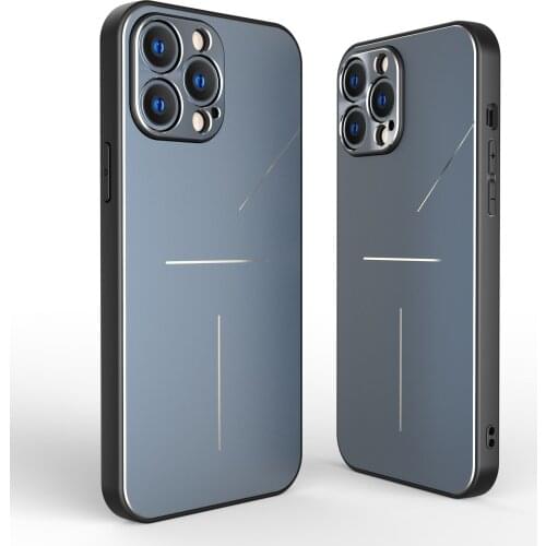 Armor Aluminum Metal Case For iPhone 12 Mini 12 Pro MAX Coque Shockproof Cover For iPhone 11 XR XS SE 2020 7 8 Plus Case Luxury