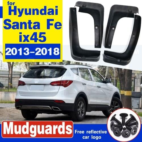 Mudguard Mud Flaps For Hyundai Santa Fe ix45 2013~2018 DM Fender Guard Splash Flap Mudguards Accessories 2014 2015 2016 2017