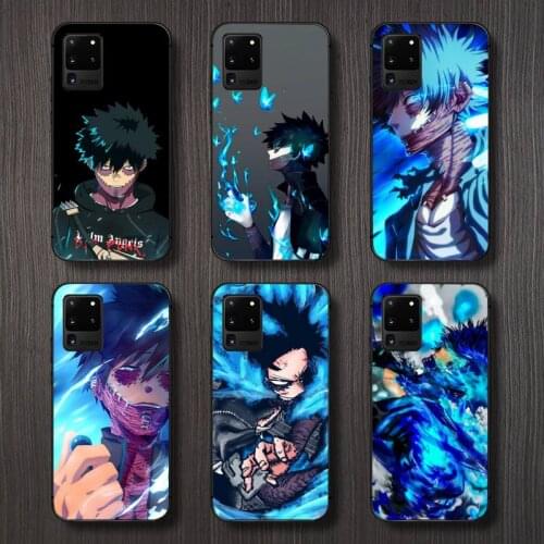My Hero Academia dabi Phone Case For Samsung A32 A51 A52 A71 A50 A12 A21S S10 S20 S21 Plus Fe Ultra