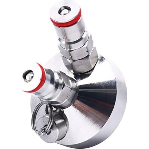 Ball Lock Mini Keg Tap Dispenser for Mini Beer Keg Stainless Steel Dispenser Growler Homebrew Spear 3.6L/5L/10L Beer Tool