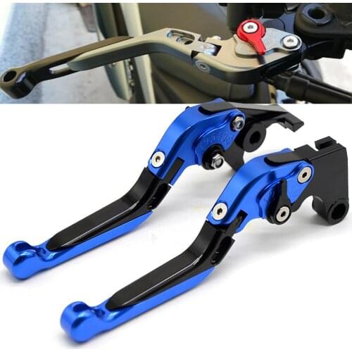 For SUZUKI GSXR 600/750 GSXR600 GSXR750 2006 - 2010, GSXR1000 K5 K6 Motorcycle Adjustable Folding Extendable Brake Clutch Lever