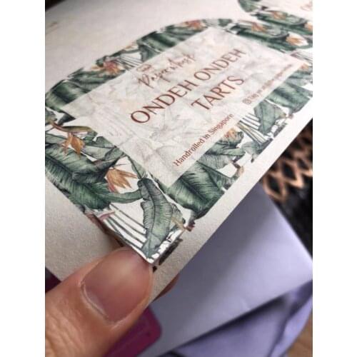 Specialty Paper Sticker Labels