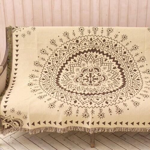 Cotton Geometric Soft Throw Blanket Europe style Blanket Tapestry Bedding Sheet Sofa Cover Home Travel Picnic Carpet