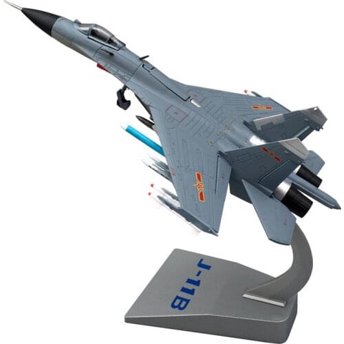 Diecast 1:72 F-11B Fighter J11B Aircraft Model Simulation Alloy Military Model Holiday Birthday Gift Desktop Decoration